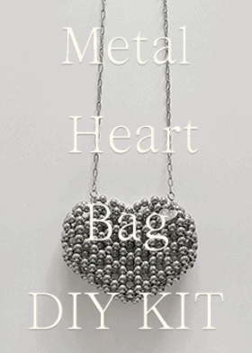 Metal Heart Bag DIY KIY